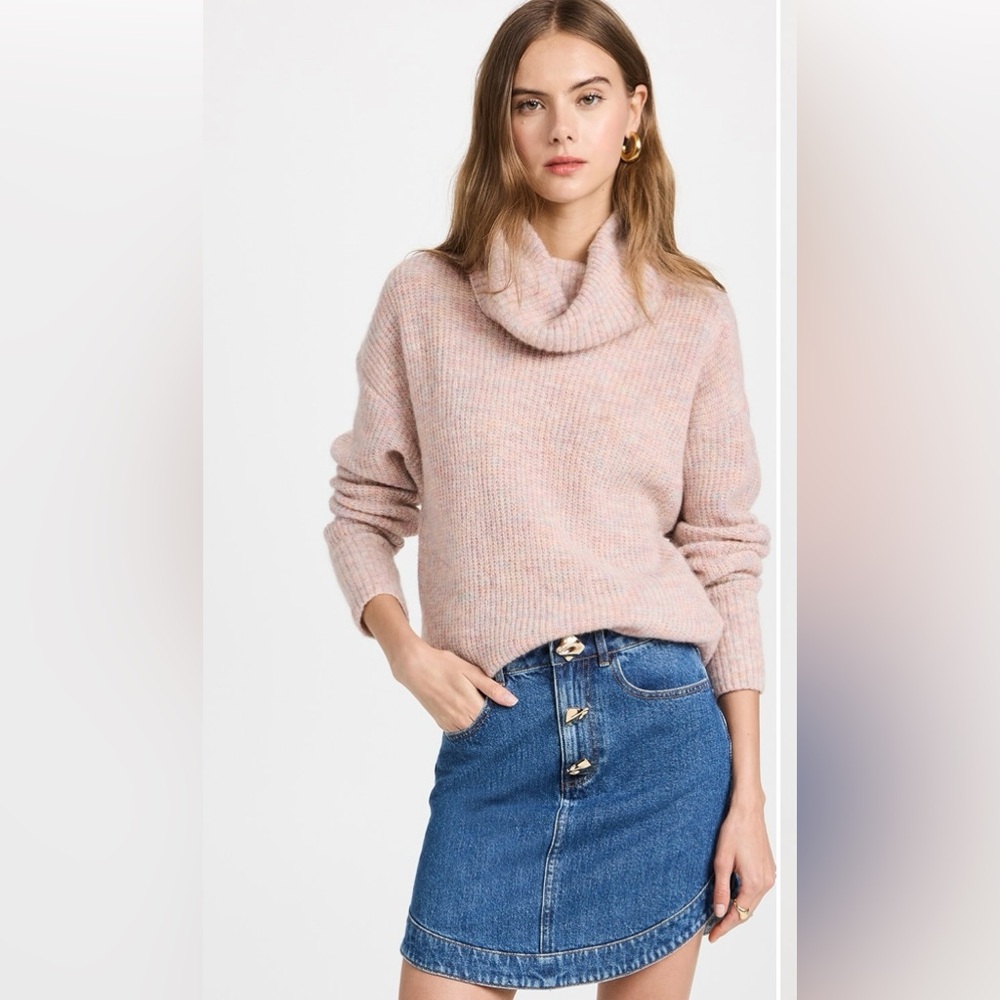 NWOT IRO Daisy Cowl Neck Sweater